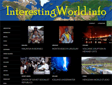 Tablet Screenshot of interestingworld.info